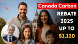 Canada Carbon Rebate Payment in 2025 – Families to Get Up to $1,120 Tax-Free Payouts from CRA