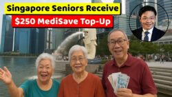 $250 MediSave Top Up Announced for Merdeka Generation as Transport Rebates boost mobility for Senior Citizens