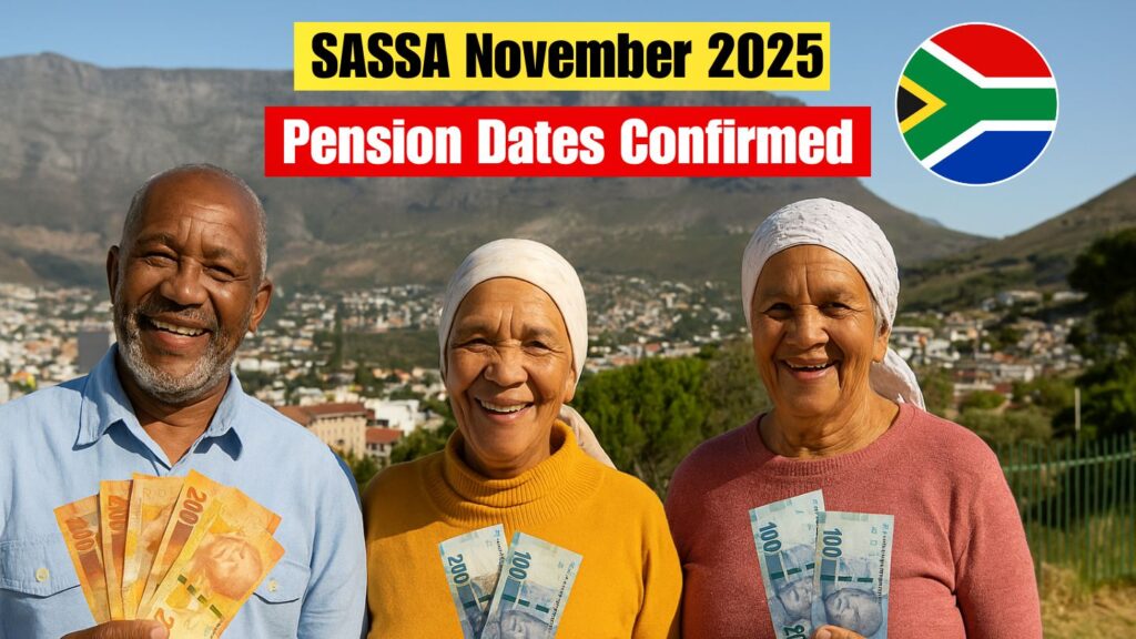 November 2025 SASSA Pension Grant