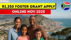 R1,250 Foster Child Grant 2025 : Step By Step Guide To Apply Online In November