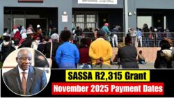 SASSA releases R2,315 grant November timetable 2025 – check full provincial payment guide, updated schedul