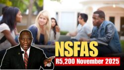 NSFAS confirms R5 200 student November allowance 2025 – monthly payout reaches tertiary students