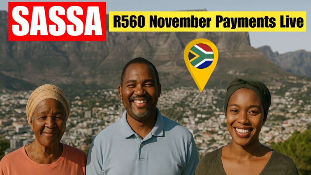 R560 SASSA November Grant 2025