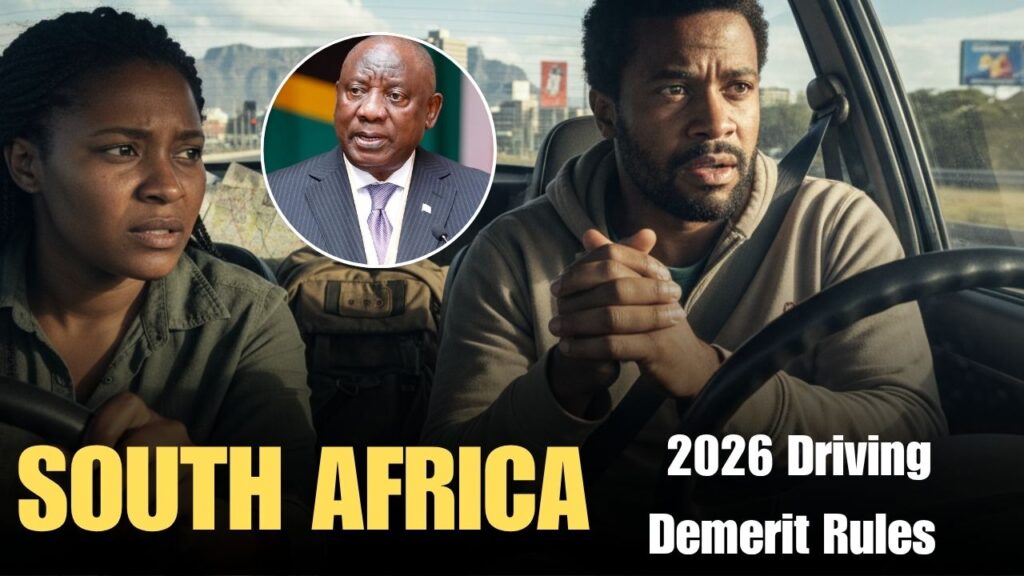 SA 2026 Driving Demerit Rules