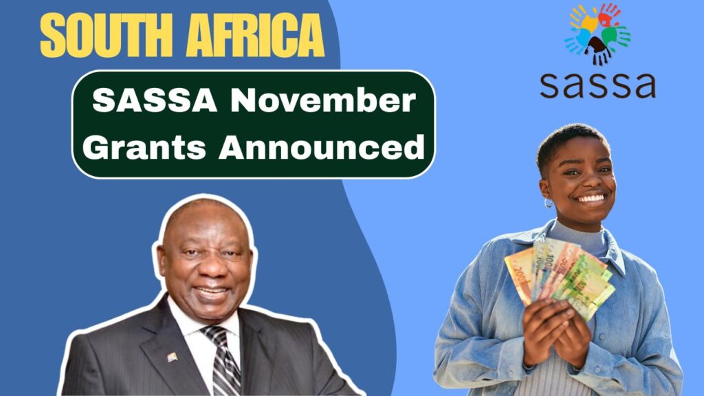 SASSA November 2025 Grant Payments
