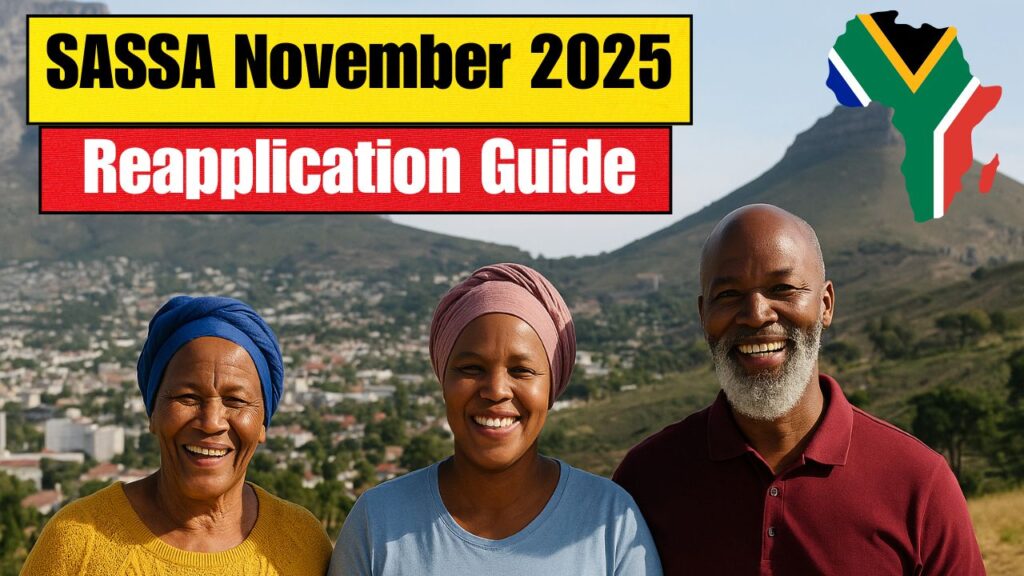 “SASSA November 2025 Reapplication Guide