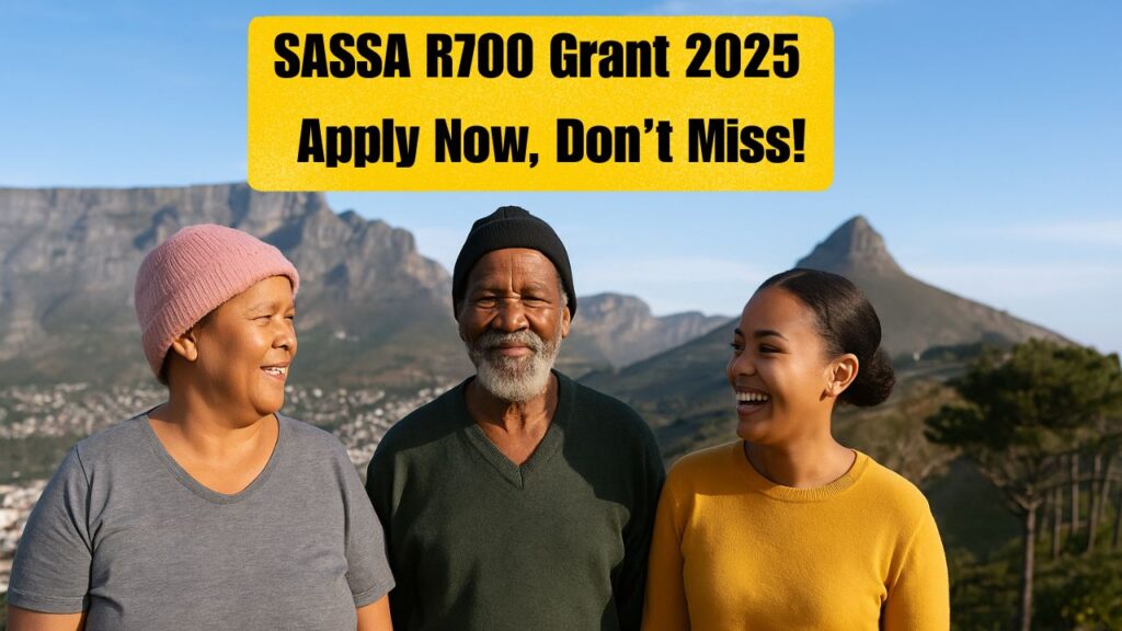 South Africa SASSA R700 grant
