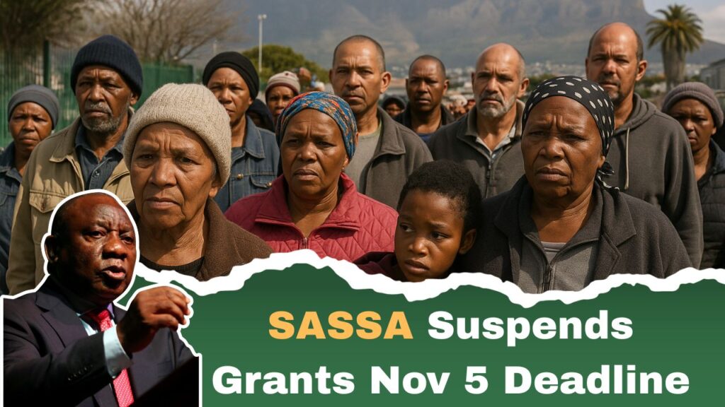 SASSA Suspends Thousands Of Grants