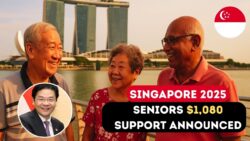 Singapore Treasury Confirms $1,080 November 2025 – Payout offering extra help to Senior Citizens apply before 29 Nov