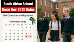 South African provinces publish November 2025 school break dates: Full Calendar and Updates