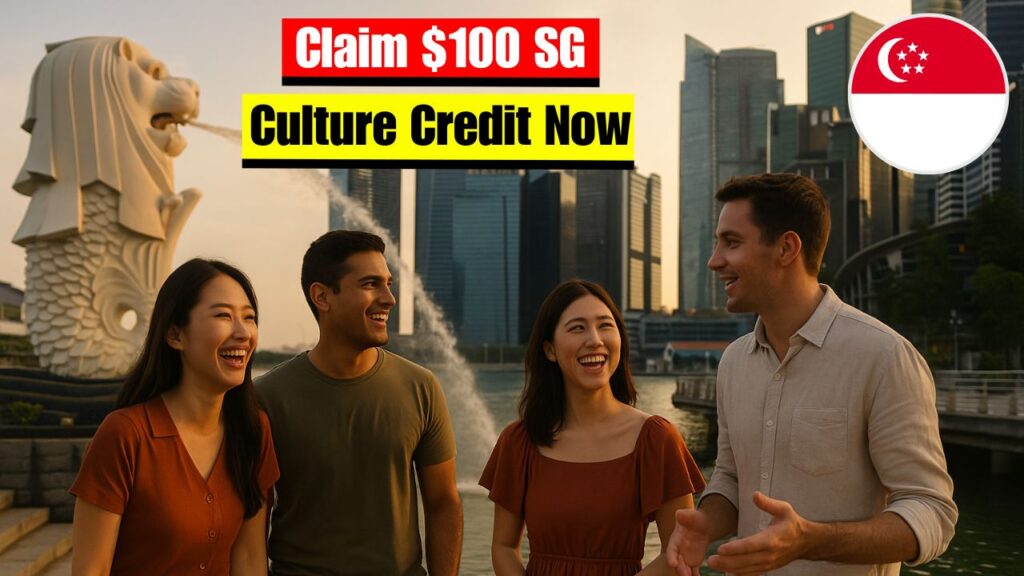 $100 SG Culture Credit in November 2025