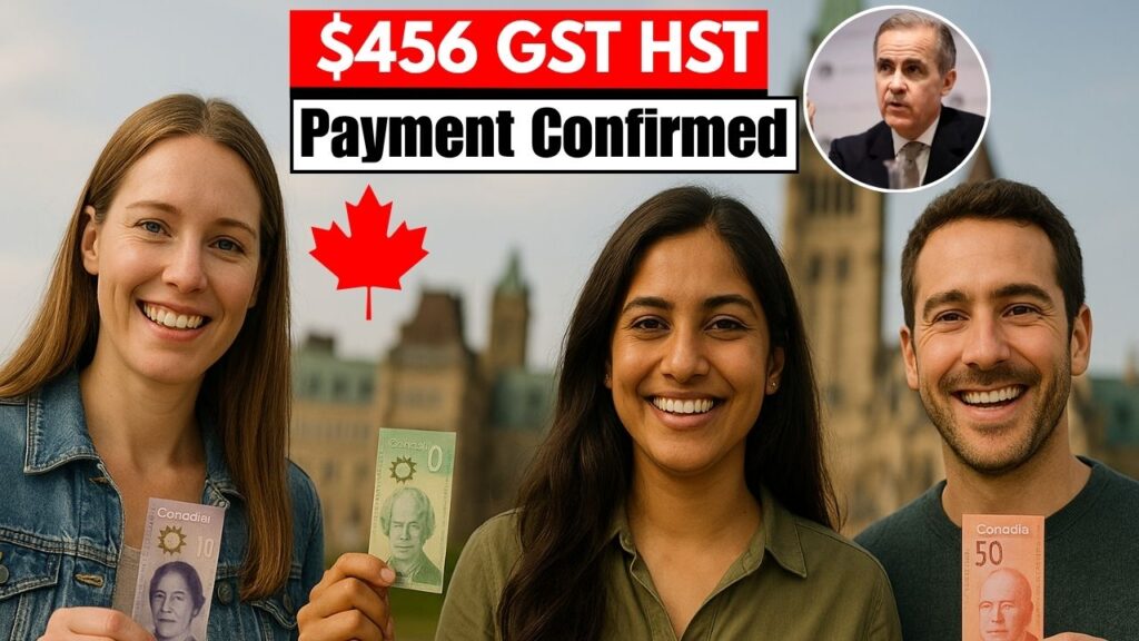 $456 GST HST Payment Confirmed