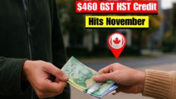 GST/HST Credit Payment Set at $460 in November 2025 – Eligibility Rules and Date of Deposit Released