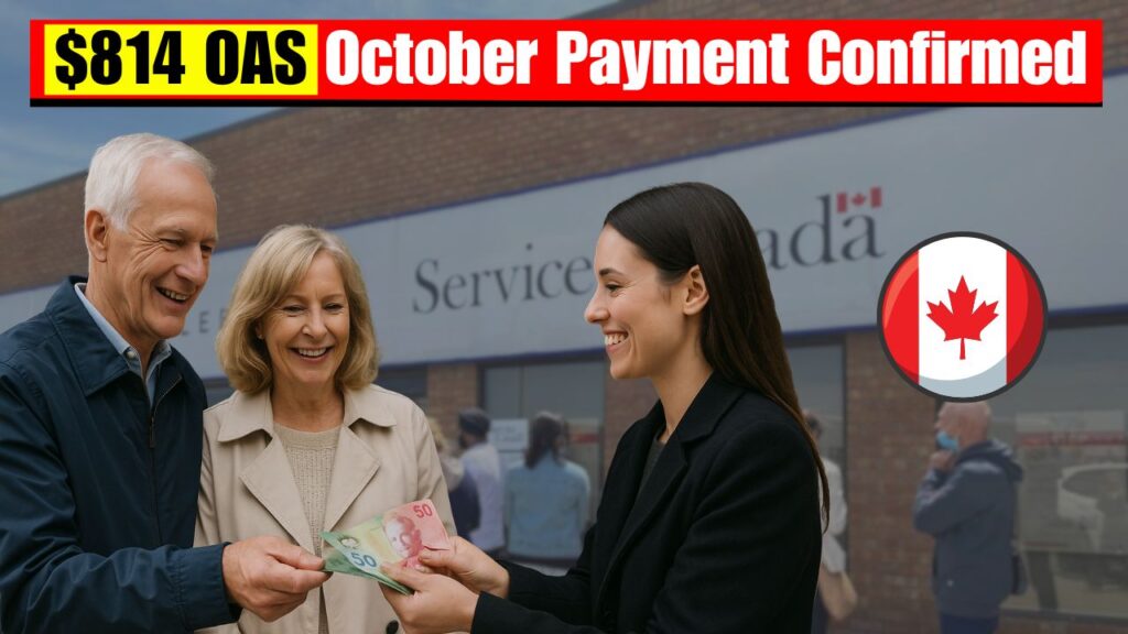 $814 OAS October Payment Confirmed