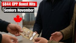 Seniors and Retirees Alerted: $844 CPP Bonus Payment in November 2025 – Who Qualifies and When to Expect It