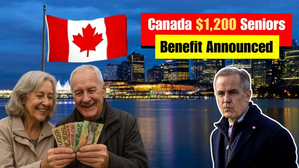 Canada $1,200 Seniors Benefit Announced