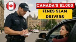 Canada Introduces Stricter 2025 Traffic Rules for Violations – New 2025 driving laws aim to curb reckless driving with $1,000 fines for offenders across Provinces