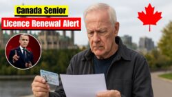 Seniors across Canada must renew their driving licences before 10 November 2025 – Automatic suspension under new Canadian driving regulations.