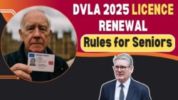 UK Drivers Aged 60 plus Affected – DVLA 2025 licence renewal policy introduces age-linked criteria