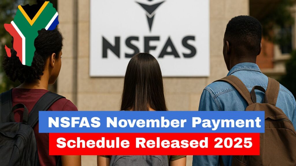 NSFAS Announces November Payment Timeline
