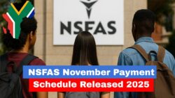 NSFAS November 2025 Disbursement Dates Revealed – Who Receives Funding and When to Expect It