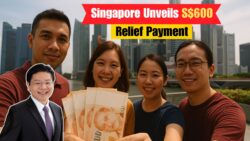 New S$600 Support Payment Announced – Singapore Introduces 2025 Cost-of-Living Relief Programme