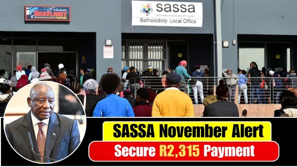 November SASSA Updat