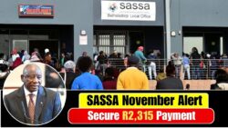 November SASSA Update: Avoid This Mistake to Secure Your R2,315 SASSA Payment
