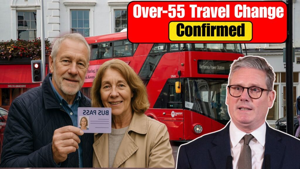 Over-55s in the UK New Bus Pass Rules from November 2025