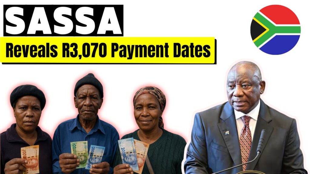 Reveals R3,070 Payment Dates