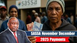 SASSA Reveals Nov–Dec 2025 Payment Dates – Check Your Grant Type Now!
