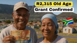 SASSA R2,315 Old Age Grant November 2025 – Full Provincial Payment Schedule Released
