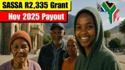 November 2025 SASSA Payments Confirmed – R2,335 Grant Reaches Eligible Recipients Nationwide