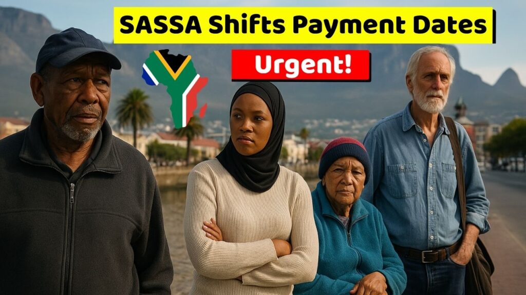 SASSA Shifts Payment Dates Urgent!