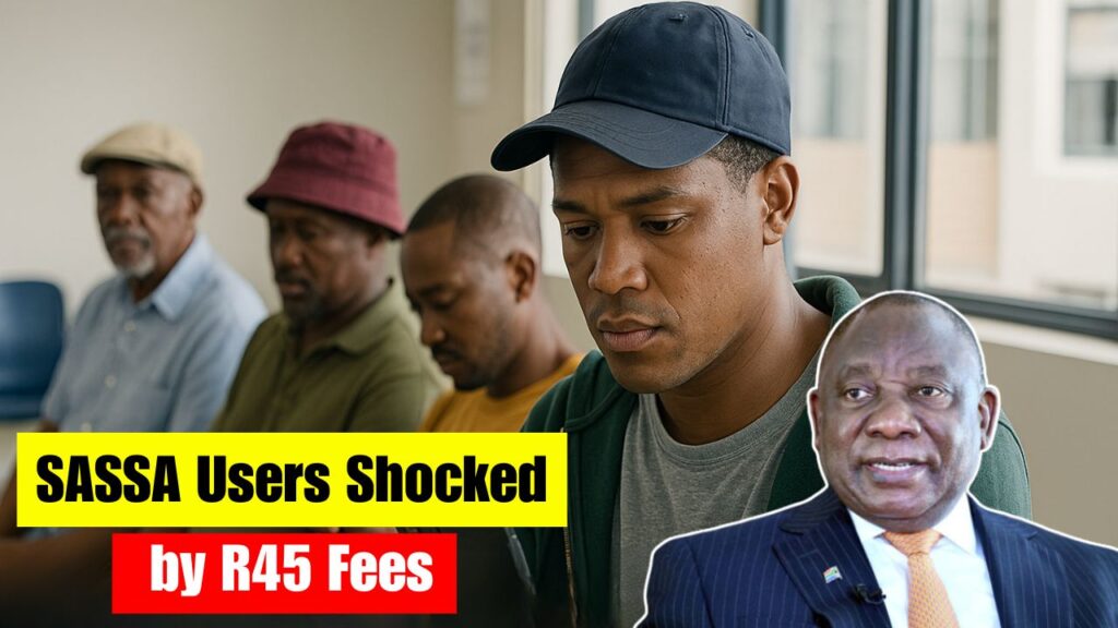 SASSA Users Shocked by R45 Fees