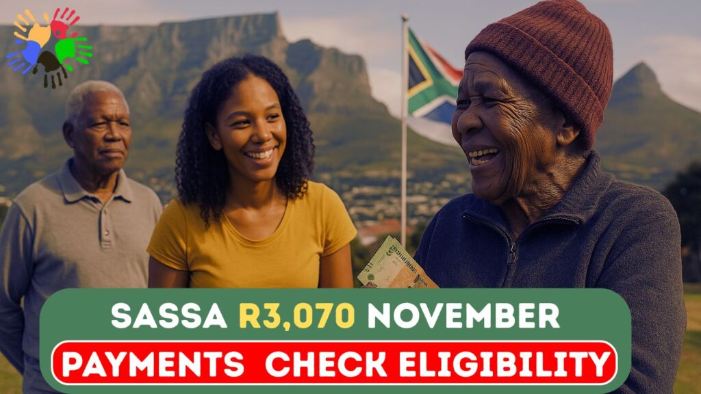 SASSA’s R3,070 November Payments