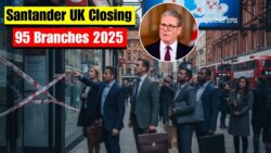 Santander UK Announces 2025 Branch Shutdown of 95 Locations – Get the Complete Closure Schedule