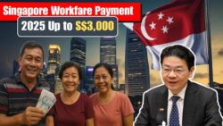 Singapore Confirms New 2025 Workfare Payout – Low-Wage Workers to Receive Up to S$3,000 in Support Funds