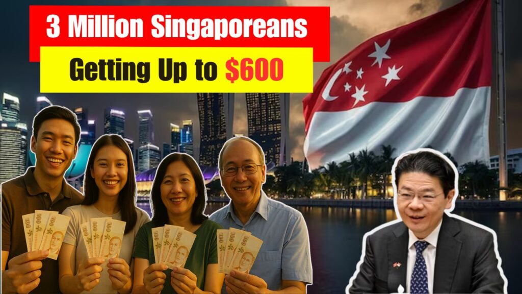 Singaporeans To Receive S$100-$600