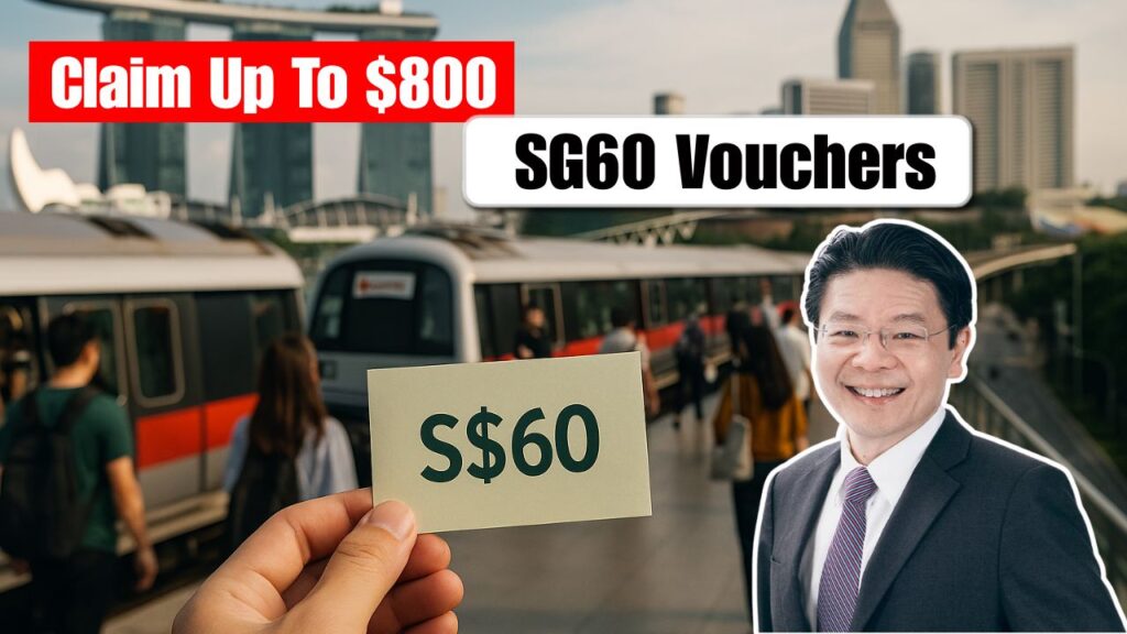 Singaporeans can claim up to S$800 in SG60 Vouchers