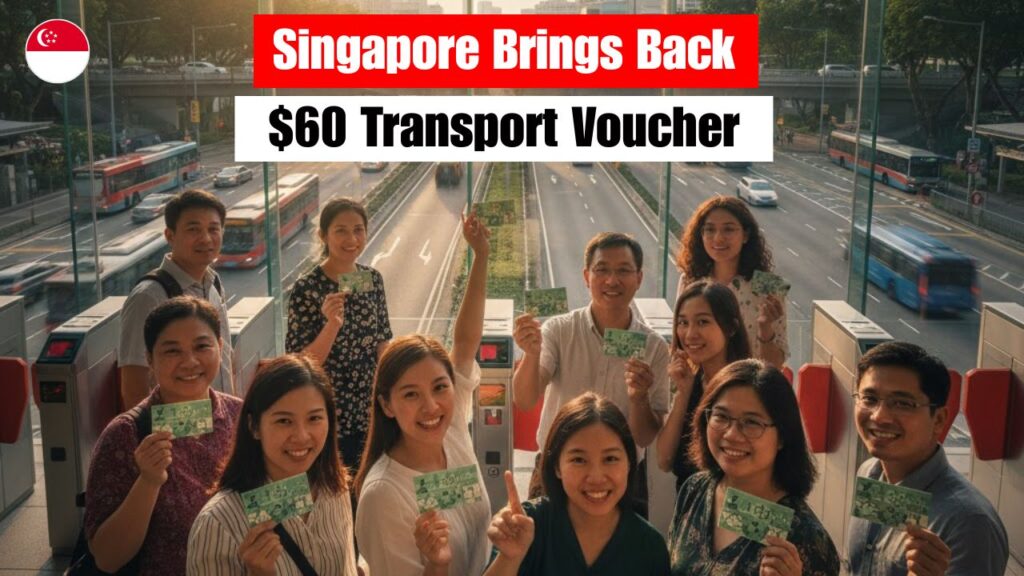 Singapore’s S$60 Public Transport Voucher Returns in 2025