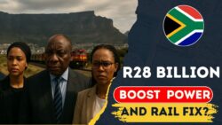 R28 Billion Boost: Will the Government Finally Resolve South Africa’s Power and Rail Crisis?