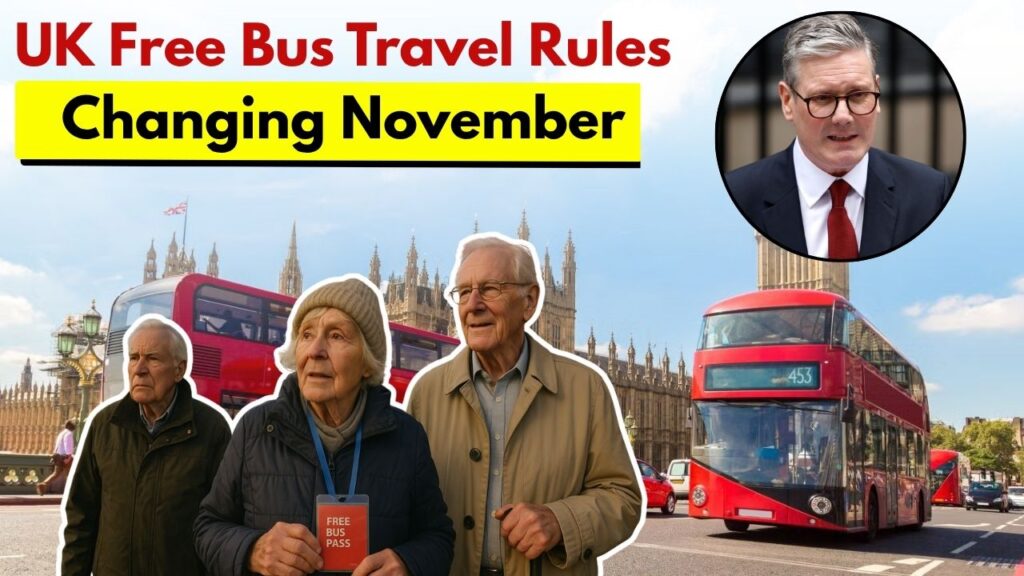 UK Free Bus Travel at Risk New Rules